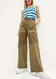 Pantaloni in twill con dettagli, RAINBOW