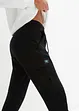 Pantaloni da jogging cropped con tasche cargo, bonprix