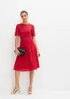 Abito in pizzo con inserto a uncinetto, bonprix