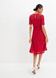 Abito in pizzo con inserto a uncinetto, bonprix