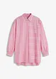 Camicia oversize a righe, bonprix