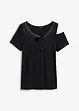 Maglia con strass e cut-out, BODYFLIRT