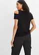 Maglia con strass e cut-out, BODYFLIRT