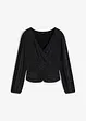 Maglia a maniche lunghe glitterata, bonprix