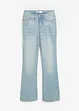 Jeans elasticizzati bootcut, mid waist, bonprix