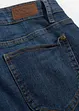 Jeans elasticizzati straight, a vita media, bonprix