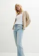 Jeans elasticizzati bootcut, vita media, bonprix