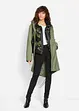 Felpa con zip e cotone, bonprix
