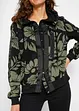 Felpa con zip e cotone, bonprix