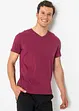 T-shirt con scollo a V (pacco da 3), bonprix