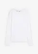 Maglia a maniche lunghe in puro cotone biologico, bonprix