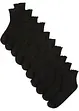 Calzini (pacco da 20 paia) con orlo ondulato e cotone biologico, bpc bonprix collection