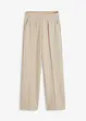 Pantaloni con elastico in vita in interlock robusto, bonprix
