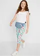 Leggings a pinocchietto con cotone biologico (pacco da 2), bonprix