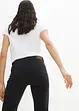 Jeans elasticizzati straight, vita media, bonprix