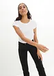 Jeans elasticizzati straight, vita media, bonprix