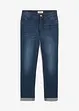 Jeans elasticizzati straight, vita media, bonprix