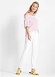 Mom jeans lunghi, vita media, bonprix