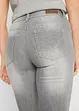 Jeans capri elasticizzati comfort (pacco da 2), bonprix
