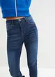 Jeans cropped morbidi, slim fit, bonprix