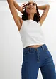 Jeans elasticizzati bootcut, vita media, bonprix
