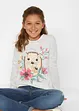 Maglia a maniche lunghe in puro cotone biologico (pacco da 2), bonprix