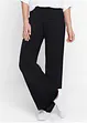 Pantaloni larghi comodi in vita, bonprix