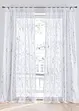 Tenda trasparente con fantasia lucida e poliestere riciclato (pacco da 1), bonprix