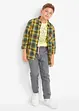 Pantaloni termici foderati in cotone, regular fit, bonprix