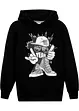 Felpa con cappuccio in misto cotone morbido, bonprix