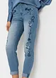 Jeans slim fit cropped, vita media, bonprix