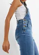 Salopette di jeans boyfriend fit, bonprix