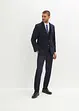 Completo (4 pezzi) giacca, pantaloni, gilet, cravatta, slim fit, bonprix