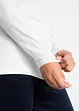 Maglia elasticizzata aderente a maniche  lunghe, bonprix