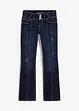 Jeans bootcut elasticizzati, vita media, bonprix