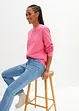 Felpa oversize in puro cotone, bonprix