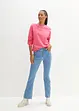 Felpa oversize in puro cotone, bonprix