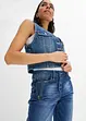 Jeans boyfriend, vita media, bonprix
