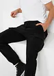 Pantaloni cargo elasticizzati con elastico in vita regular fit, straight, bonprix