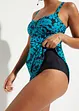 Tankini lungo (set 2 pezzi) in poliammide riciclata, bonprix