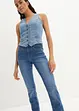 Jeans elasticizzati straight, vita media, bonprix
