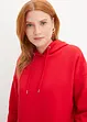 Felpa oversize con cappuccio, bonprix