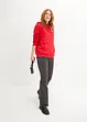 Felpa oversize con cappuccio, bonprix