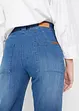 Jeans straight elasticizzati, vita alta, bonprix