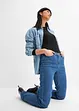 Jeans elasticizzati straight, vita media, bonprix