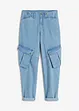 Jeans cargo in barrel shape, RAINBOW