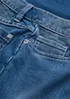 Gonna di jeans con spacco, bonprix