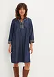 Abito di jeans con ricami, bonprix