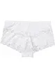 Culotte a vita alta con pizzo, bonprix