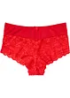 Culotte a vita alta con pizzo, bonprix